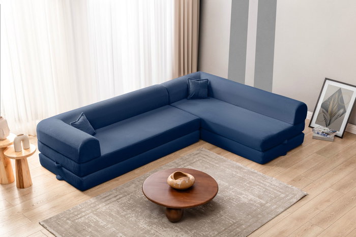 Atelier Del Sofa Legom Eco Corner - Azul Marino Atelier Del Sofa Legom Eco Corner - Azul Marino